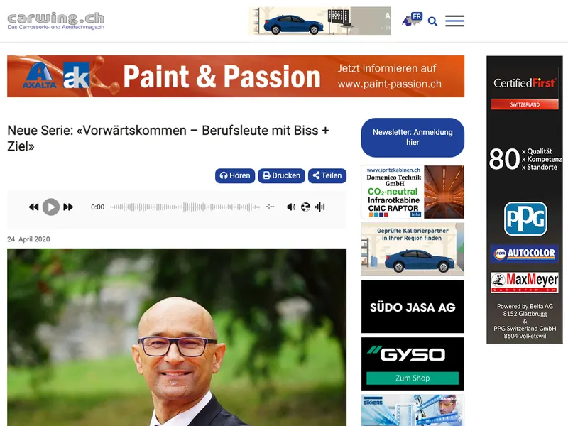 Vorschau: «Vorwärtskommen – Berufsleute mit Biss + Ziel»